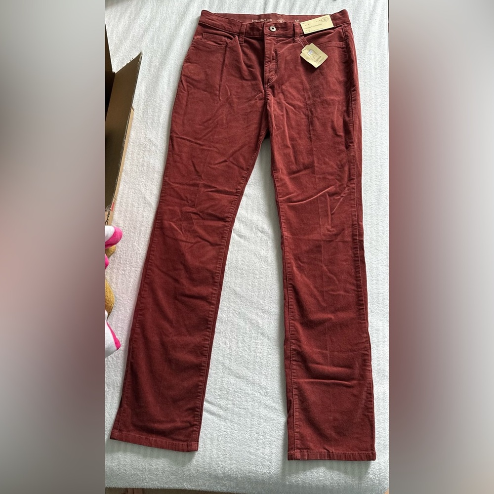St. John's Bay Rust Corduroy Pants